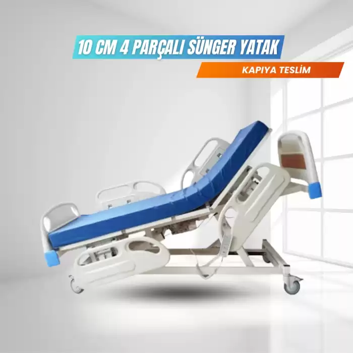 4 Motorlu Hasta Yatağı